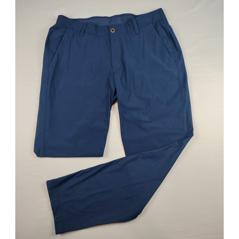 Under Armour UA Vanish Tapered Golf Pants Mens 36x32 Blue Stretch Performance
